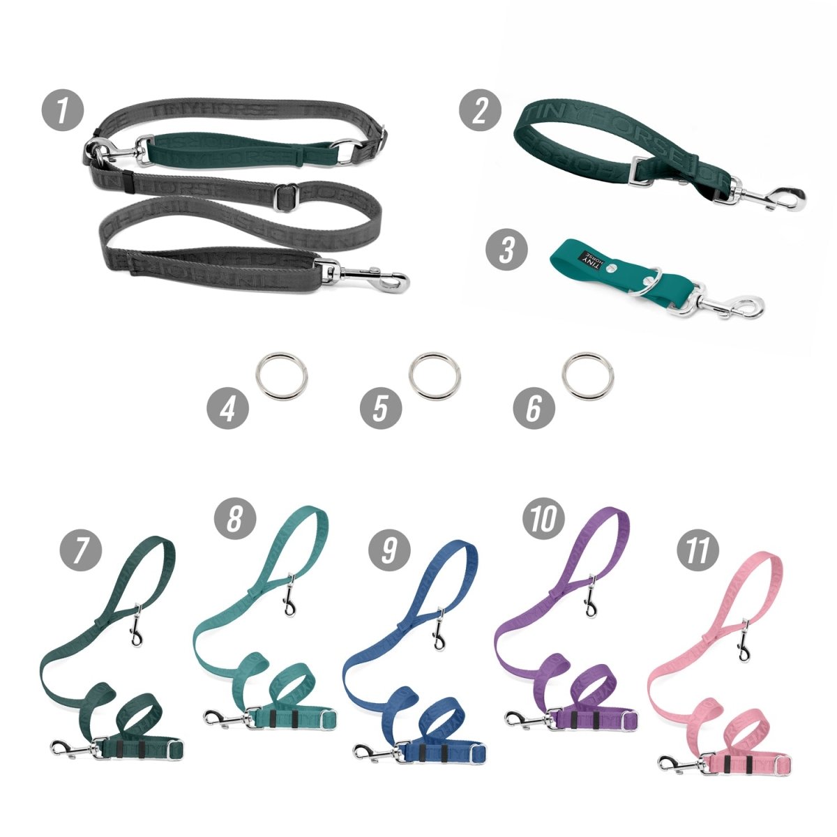 Walk 5 Dogs Bundle - Hands - Free - Standard Security - Lite Series - TinyHorse Mercantile