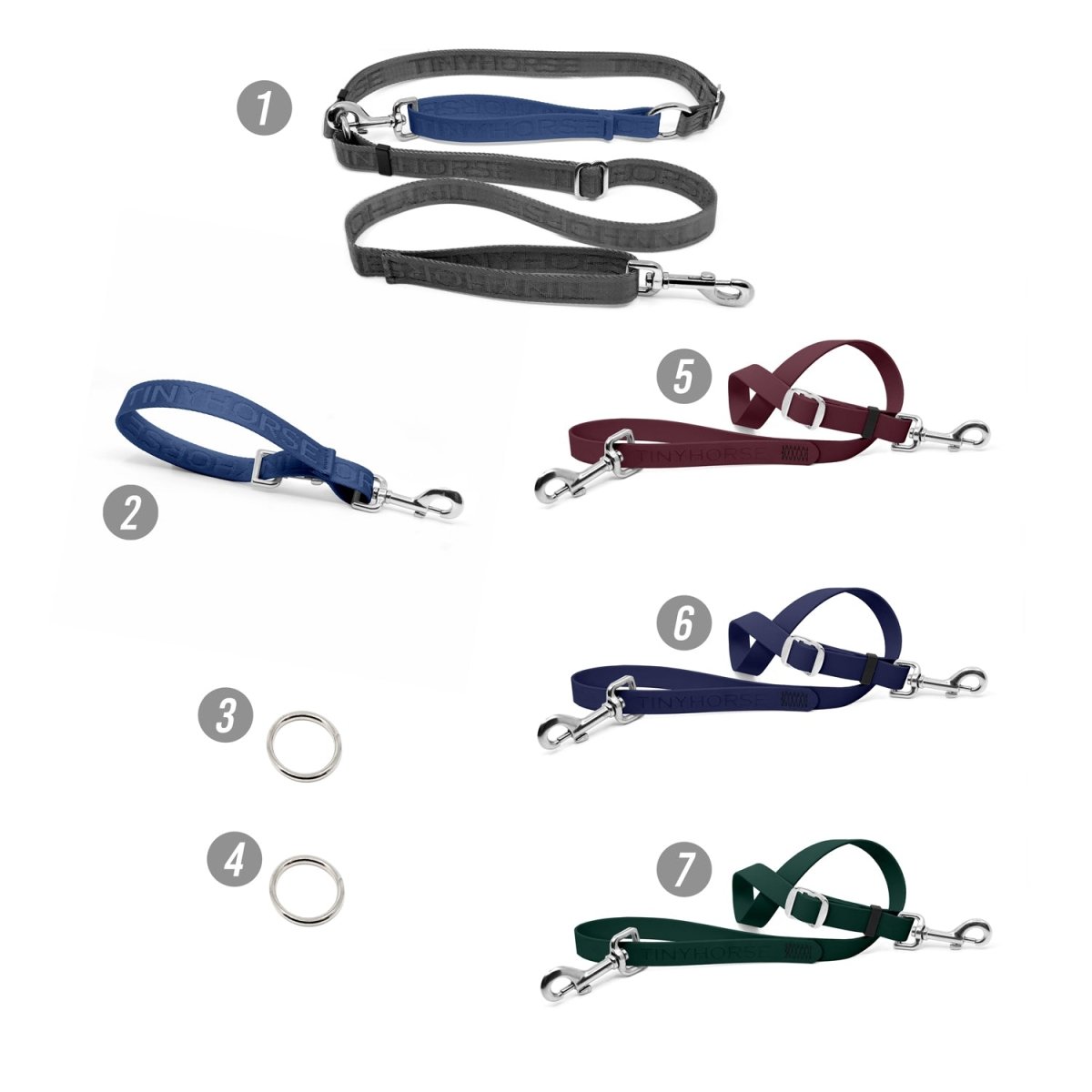 Walk 3 Dogs Bundle - Hands - Free - Standard Security - Mixed Series - TinyHorse Mercantile