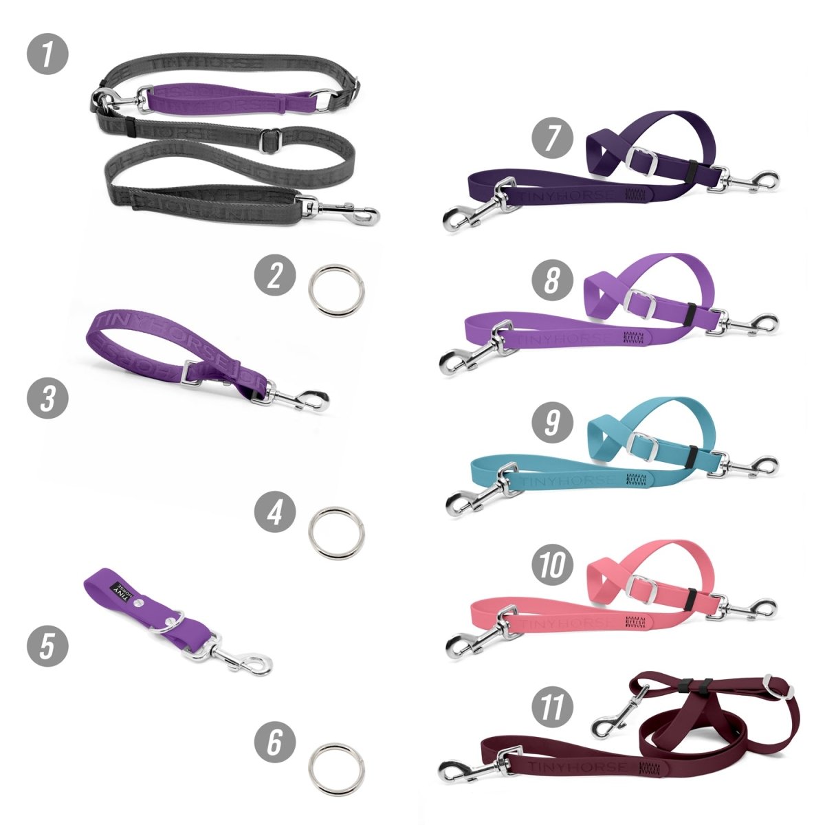 Walk 5 Dogs Bundle - Hands - Free - Standard Security - Mixed Series - TinyHorse Mercantile