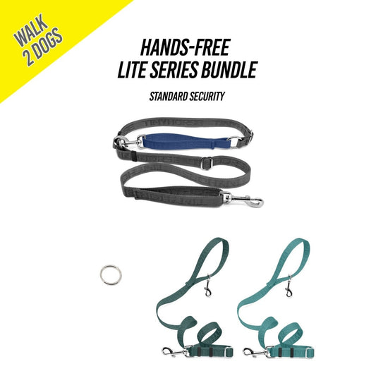 Walk 2 Dogs Bundle - Hands - Free - Standard Security - Lite Series - TinyHorse Mercantile