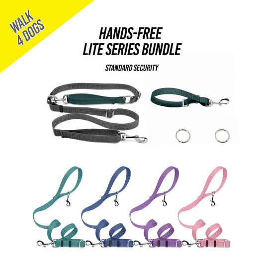 Walk 4 Dogs Bundle - Hands - Free - Standard Security - Lite Series - TinyHorse Mercantile
