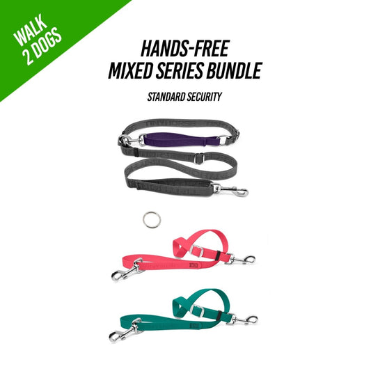 Walk 2 Dogs Bundle - Hands - Free - Standard Security - Mixed Series - TinyHorse Mercantile