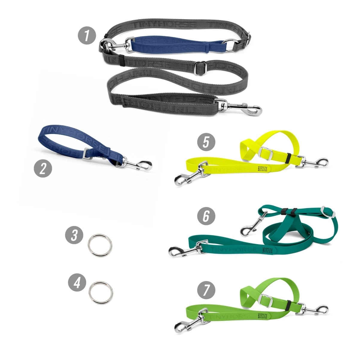 Walk 3 Dogs ODD COUPLE Bundle - Hands - Free - Standard Security - Mixed Series - TinyHorse Mercantile