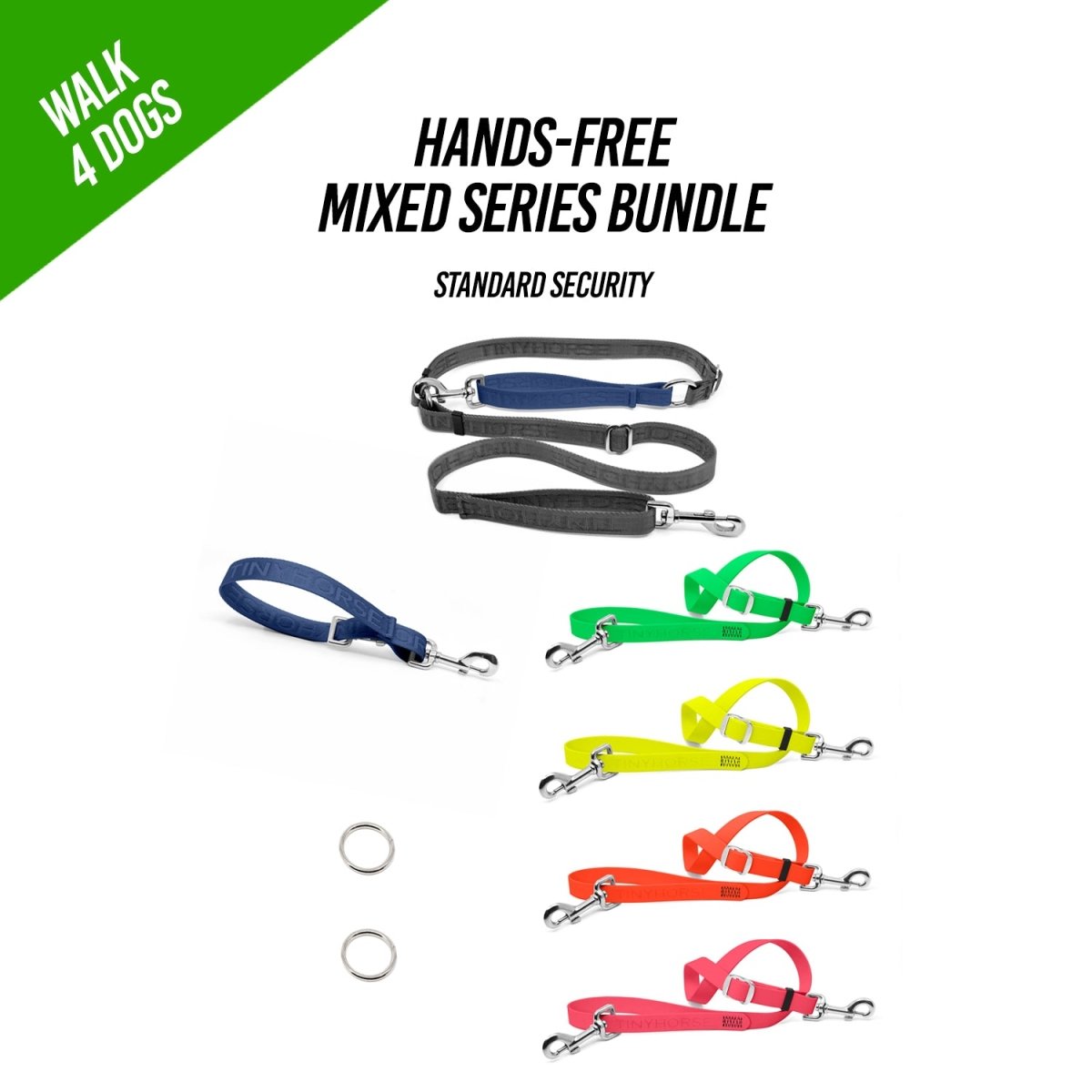 Walk 4 Dogs Bundle - Hands - Free - Standard Security - Mixed Series - TinyHorse Mercantile