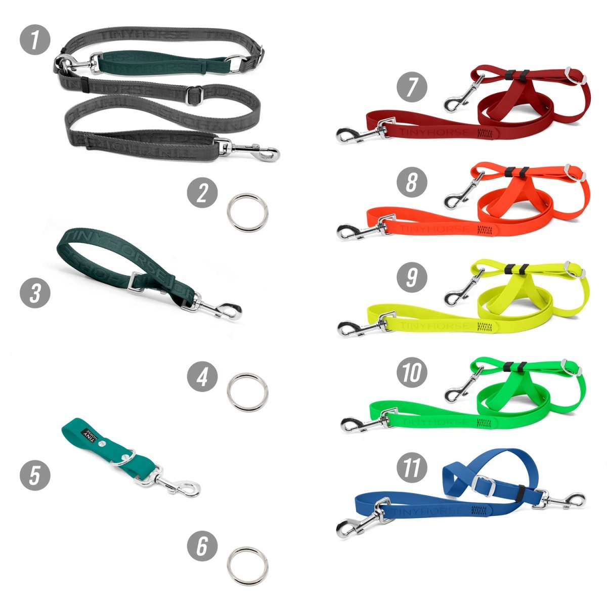 Walk 5 Dogs TREK Bundle - Hands - Free - Standard Security - Mixed Series - TinyHorse Mercantile