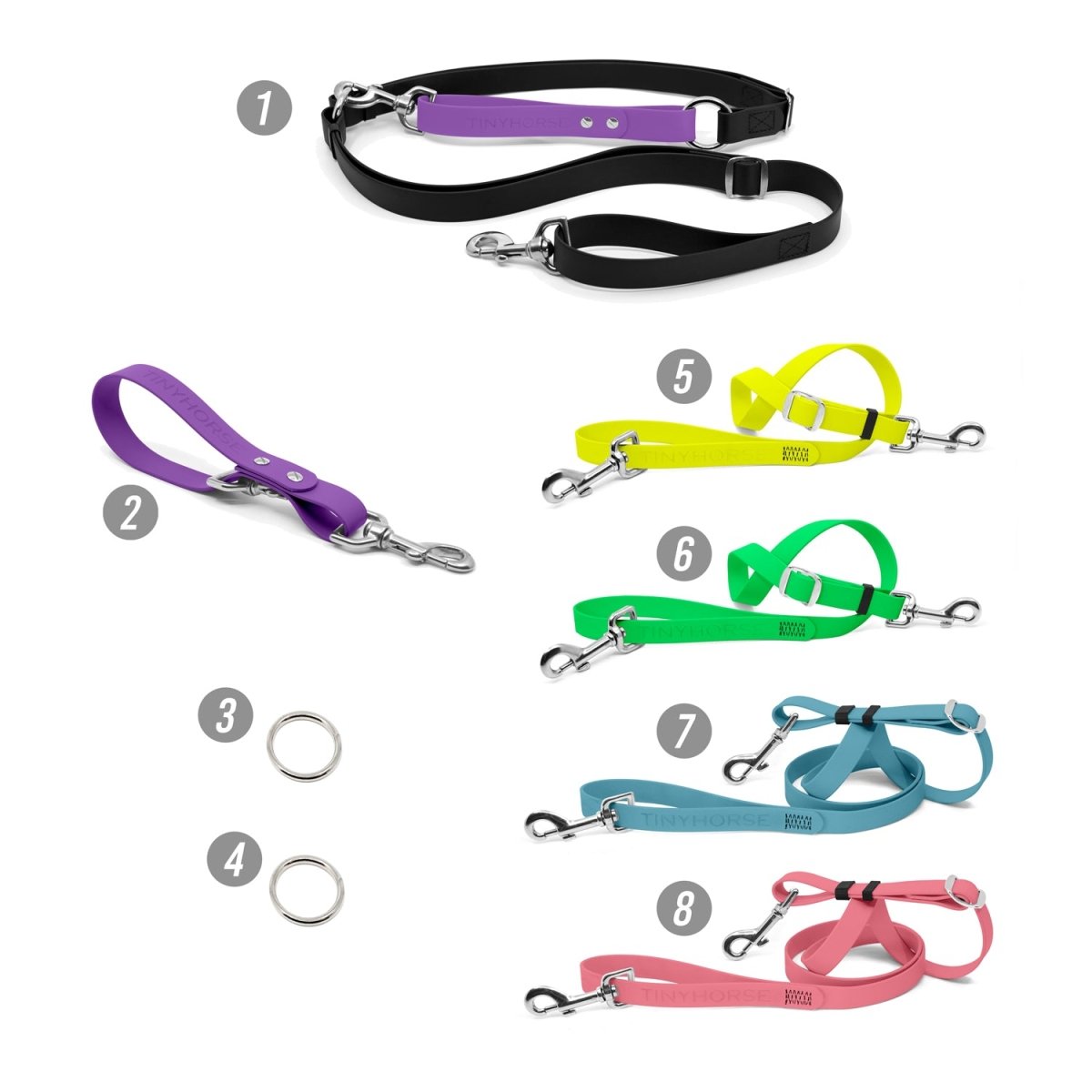 Walk 4 Dogs ODD COUPLE Bundle - Hands - Free - Standard Security - Pro Series - TinyHorse Mercantile