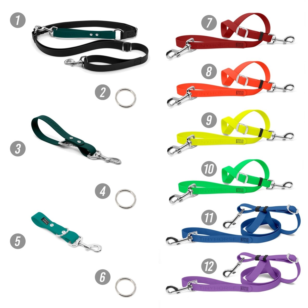 Walk 6 Dogs Bundle - Hands - Free - Standard Security - Pro Series - TinyHorse Mercantile